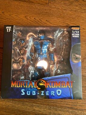 Official Storm Toys Mortal Combat 3 Sub-Zero MK3 1:12 Scale 6" Action Figure